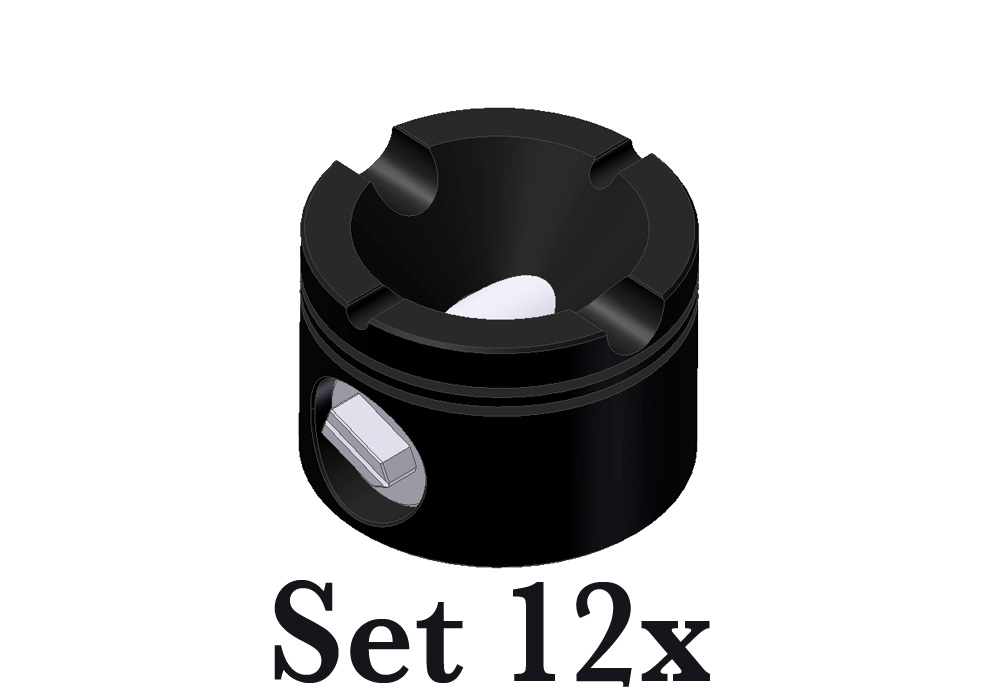 Aschenbecher D100 12xSet